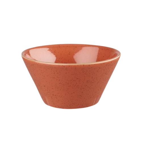 STONECAST - SPICED ORANGE - SAUCE DISH - 9CL (12)